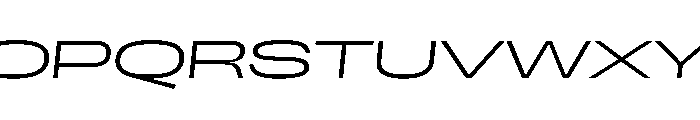 Scale SuperExtendedExtraLightItalic Instance Font UPPERCASE