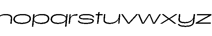 Scale SuperExtendedExtraLightItalic Instance Font LOWERCASE