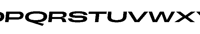 Scale SuperExtendedItalic Font UPPERCASE