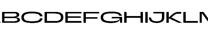Scale SuperExtendedLight Instance Font UPPERCASE