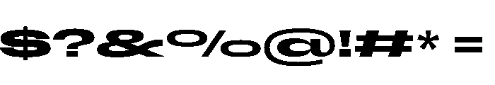 Scale SuperExtendedMedium Instance Font OTHER CHARS