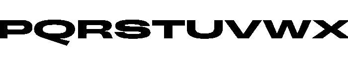 Scale SuperExtendedMedium Instance Font UPPERCASE