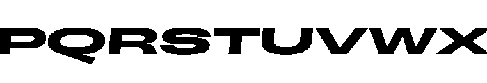 Scale SuperExtendedMediumItalic Instance Font UPPERCASE