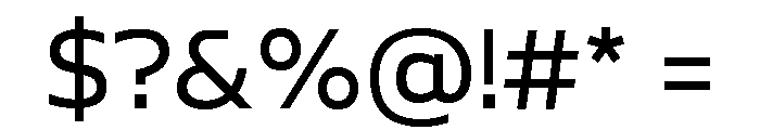 ScandiumVF Roman Font OTHER CHARS
