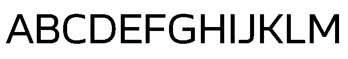 ScandiumVF Roman Font UPPERCASE