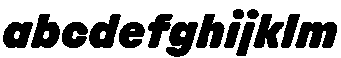 Scenery BlackItalic FONT
