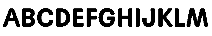 Scenery Bold Font UPPERCASE
