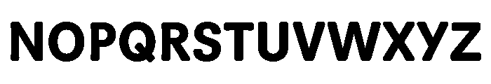 Scenery Bold Font UPPERCASE