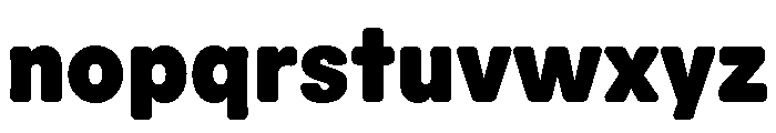 Scenery Extrabold Font LOWERCASE