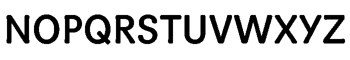 Scenery Medium Font UPPERCASE
