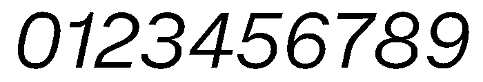 Schflooze Italic Font OTHER CHARS
