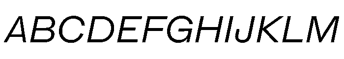 Schflooze Italic Font UPPERCASE