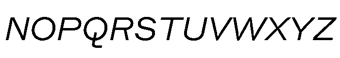 Schflooze Italic Font UPPERCASE
