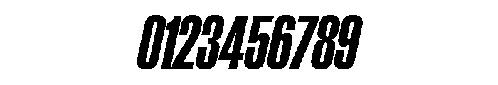 SchmalfetteGrotesk BoldCondensedItalic Instance Font OTHER CHARS