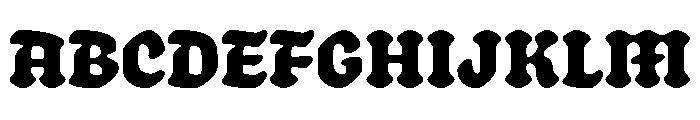 Schmaltzy Bold Instance Font UPPERCASE