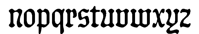 Schmaltzy Light Instance Font LOWERCASE