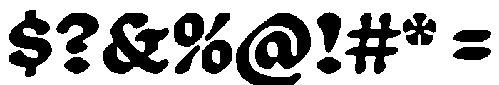 Schmaltzy Medium Instance Font OTHER CHARS