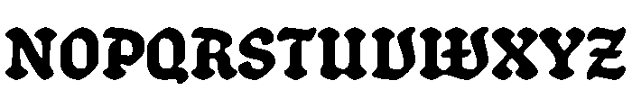 Schmaltzy Medium Instance Font UPPERCASE