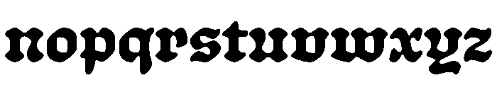 Schmaltzy Medium Instance Font LOWERCASE