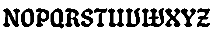 Schmaltzy Regular Instance Font UPPERCASE