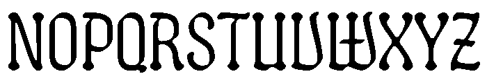 Schmaltzy Thin Instance Font UPPERCASE