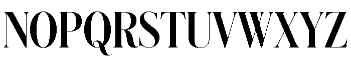 Schnyder Condensed L Bold Font UPPERCASE