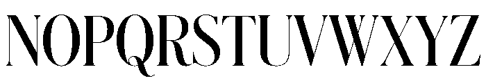 Schnyder Condensed L Demi Font UPPERCASE