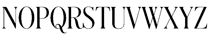 Schnyder Condensed M Light Font UPPERCASE