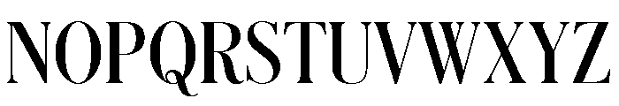 Schnyder Condensed S Demi Font UPPERCASE