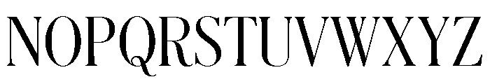 Schnyder Condensed S Light Font UPPERCASE