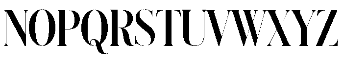Schnyder Condensed XL Bold Font UPPERCASE