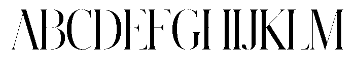 Schnyder Condensed XL Light Font UPPERCASE