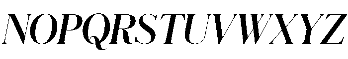Schnyder L Bold Italic Font UPPERCASE