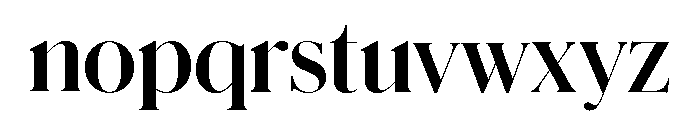 Schnyder L Bold Font LOWERCASE