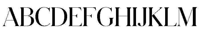 Schnyder L Demi Font UPPERCASE