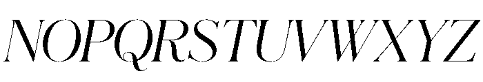 Schnyder L Light Italic Font UPPERCASE