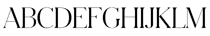 Schnyder L Light Font UPPERCASE