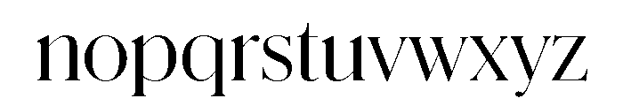 Schnyder L Light Font LOWERCASE