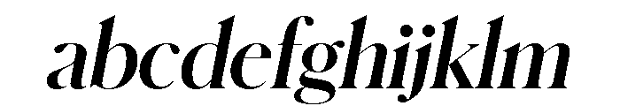 Schnyder M Bold Italic FONT
