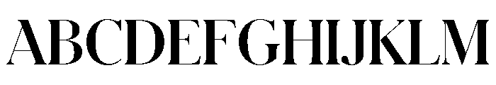 Schnyder M Bold Font UPPERCASE