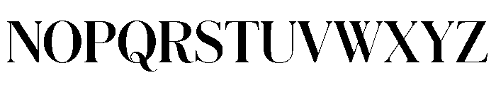 Schnyder M Bold Font UPPERCASE