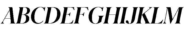 Schnyder S Bold Italic Font UPPERCASE