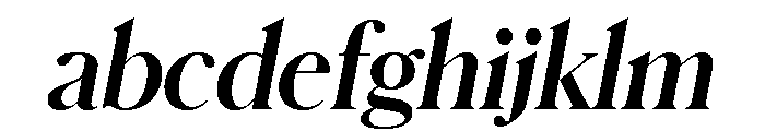 Schnyder S Bold Italic FONT