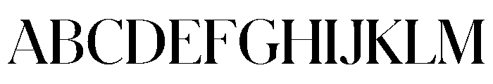 Schnyder S Demi Font UPPERCASE