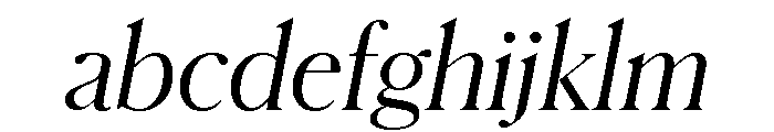 Schnyder S Light Italic FONT