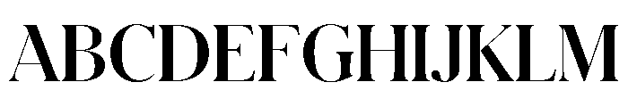 Schnyder Titling M Bold Font UPPERCASE
