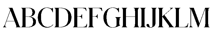 Schnyder Titling M Demi Font UPPERCASE