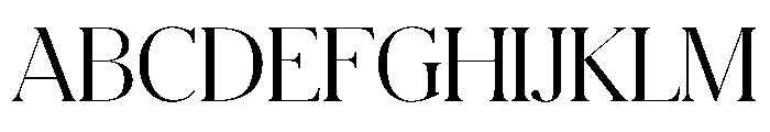 Schnyder Titling M Light Font UPPERCASE