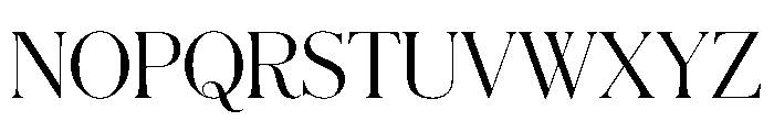 Schnyder Titling M Light Font UPPERCASE