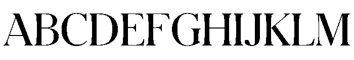 Schnyder Titling S Demi Font UPPERCASE